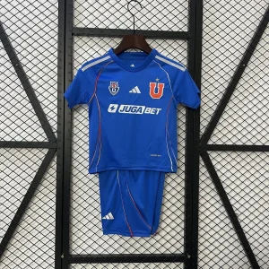 25-26 University of Chile Home Kid Kits Youth Apparels AAAAJersey Dropship Yupoo
