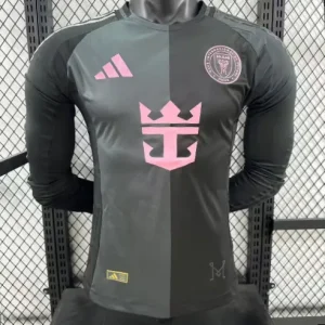 25-26 Inter Miami Away Long Sleeve Player Version Shirt Soccer Uniform AAAAJersey Supply Yupoo