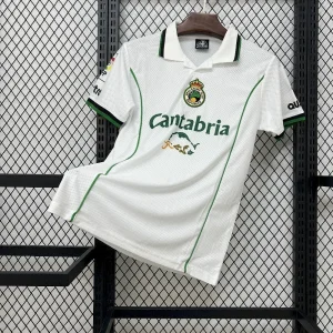 98-99 Racing de Santander Home Retro Kit Vintage Shirt AAAAJersey Wholesale Yupoo