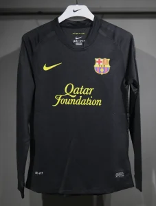 11-12 Barcelona Away Retro Kit Vintage Player Version Sino Shirt AAAAJersey Dropship Yupoo
