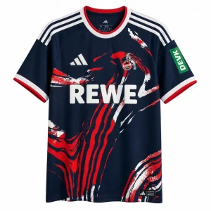 26-27 FC Köln Mens Away Kit Football T-Shirt AAAAJersey Supply Yupoo 4