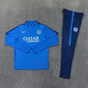 26-27 Inter Milan Mens Kit Color Blue Half Pull Training Suit Yupoo 7