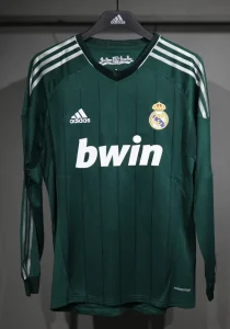 12-13 Real Madrid Third Retro Kit Vintage Player Version Long Sleeve Shirt AAAAJersey Dropship
