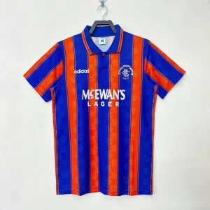 93-94 Rangers Away Retro Kit Jersey Supplier Yupoo