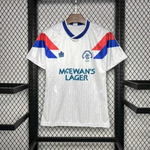 90-92 Rangers Away Retro Kit Vintage Shirt Sport AAAAJersey Yupoo
