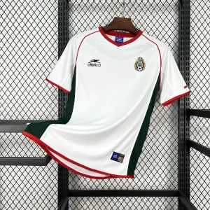 2002 Mexico Mens Away Football Retro Kit Vintage T-Shirt AAAAJersey Wholesale Yupoo 8