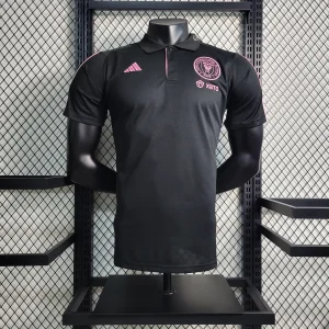 23-24 Inter Miami Polo Black Size S-XXL