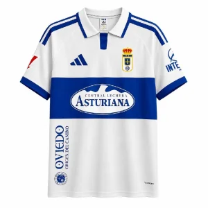 26-27 Real Oviedo Mens Away Kit Football T-Shirt AAAAJersey Supply Yupoo 8