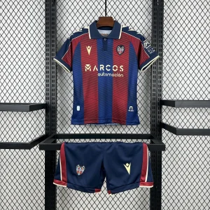 25-26 Levante UD Home Jersey Kids Kit Soccer T-Shirt AAAAJersey Supply Yupoo