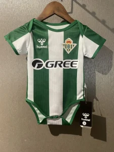 25-26 Real Betis home baby Kit Sino AAAAJersey Dropship Yupoo