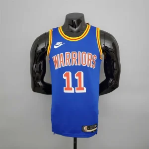 75th Anniversary Thompson #11 Warriors Retro Blue