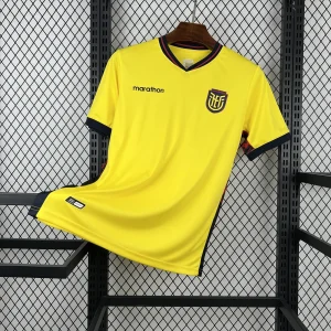 2026 World Cup Ecuador Home Yellow Soccer Shirt Fan Version