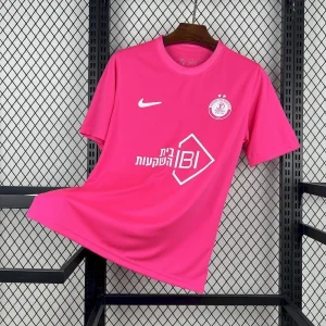 25-26 Hapoel Beer-Sheva Pink Soccer T-Shirt AAAAJersey Wholesale Yupoo
