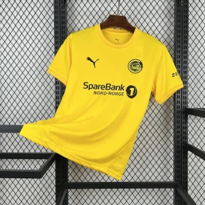 26-27 FK Bodø/Glimt Mens Home Kit Football Yellow T-Shirt AAAAJersey Supply Yupoo