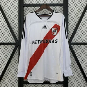 06-07 River Plate Home Retro Long Sleeve Kit Vintage Shirt AAAAJersey Dropship Yupoo