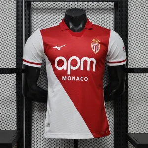 26-27 AS Monaco Mens Home Kit Player Version Football Shirt AAAAJersey Supply Yupoo 7