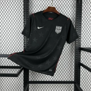 2026 World Cup USA Away Black Soccer Shirt Fan Version