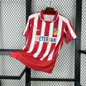 03-04 Atletico Madrid Home Retro Kit Vintage Shirt Football AAAAJersey Supply Yupoo