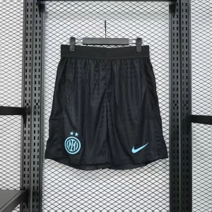 25-26 Inter Milan Home Black Player Version Shorts AAAAJersey Supplier Yupoo