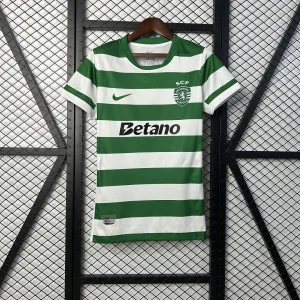 25-26 Sporting Lisbon Home Women Shirt Lady Uniform Sino AAAAJersey Supply Yupoo