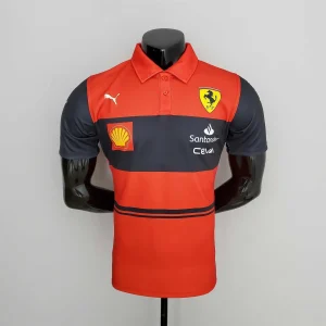 New F1 Formula One; Ferrari racing suit polo red