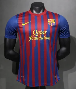11-12 Barcelona Home Retro Kit Vintage Player Version Shirt AAAAJersey Dropship Yupoo