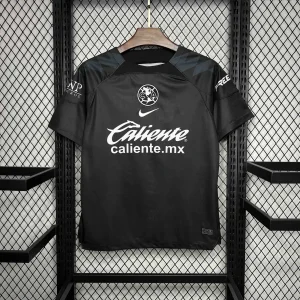 23-24 Club América Goalkeeper Kit Black Shirt Soccer Jerseys Yupoo