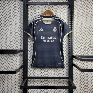25-26 Real Madrid Away Kit Football Women T-Shirt AAAAJersey Supply Yupoo