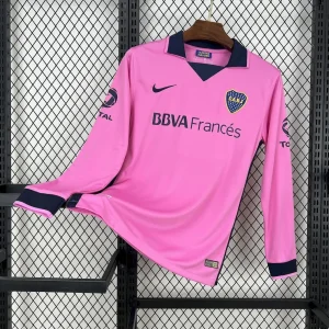 13-14 Boca Away Retro Long Sleeve Kit Vintage Shirt AAAAJersey Yupoo